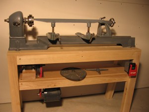 Lathe stand